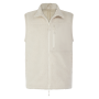 Gerecycled sherpa gilet Natural M