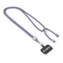 Crossbody, trendy duotone lanyard telefoonhouder van polyester