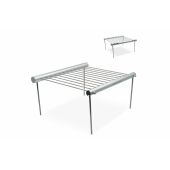 Draagbare barbecue - Zilver