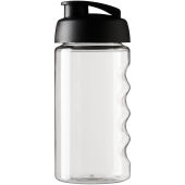 H2O Active® Bop 500 ml sportfles met flipcapdeksel - Transparent/Zwart