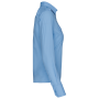 Damespilootoverhemd lange mouwen Sky Blue XXL