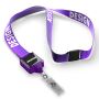 Polyester sublimatie lanyard met vierkante badge reel Polyester sublimatie lanyard met vierkante badge reel