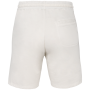 Ecologische herenshort French Terry Washed Ivory M