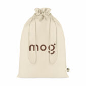 AMBER LARGE - Kadozak organisch katoen groot - Beige