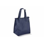 R-PET koeltas, non-woven, 23 x 15 x 27,5 cm, 75 g/m² - Donkerblauw