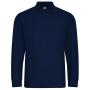 Pro Long Sleeve Piqué Polo Shirt, Navy, XXL, Pro RTX