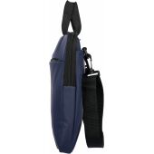 Gerecyclede PU laptoptas Rafi zwart Gerecyclede PU laptoptas Rafi zwart