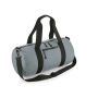 RECYCLED BARREL BAG, PURE GREY, One size, BAG BASE
