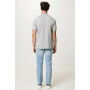 IQONIQ Yosemite gerecycled katoen pique polo, heather grey (M)