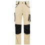 Workwear Pants Slim Line - STRONG - GRS stone/black 98