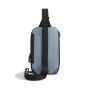 Urban water-resistant expandable sling, blauw, grijs