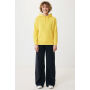 IQONIQ Rila lichtgewicht gerecycled katoen hoodie, geel (XXS)