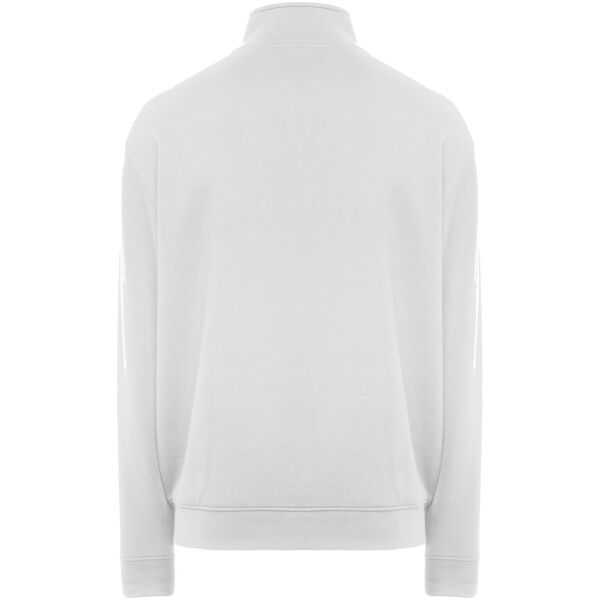 Ulan unisex full zip sweater - White - L