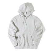 Iqoniq Rila lichtgewicht gerecycled katoen hoodie, ongeverfd lichtgrijs (XS)
