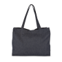 Grote shopper van denim Recycled Denim One Size