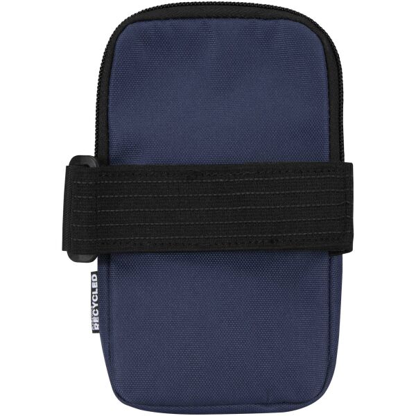 Byron GRS gerecyclede flessenhouder - Marineblauw Byron GRS gerecyclede flessenhouder - Marineblauw