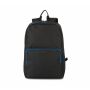 Rugzak met contrasterende ritssluiting Black / Light Grey One Size