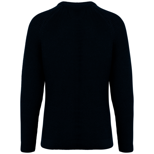 Ecologische dikke gebreide herentrui Navy Blue 3XL Ecologische dikke gebreide herentrui Navy Blue 3XL