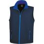 Core Printable Softshell Bodywarmer navy/royal 4XL