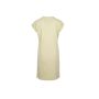 LADIES TURTLE EXTENDED SHOULDER DRESS, SOFT YELLOW, XXL, BUILD YOUR BRAND