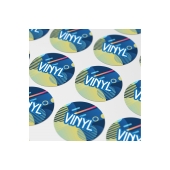 Vinyl Sticker Rond Ø 35 mm - Wit Vinyl Sticker Rond Ø 35 mm - Wit