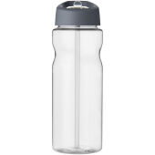 H2O Active® Base 650 ml bidon met fliptuitdeksel - Transparent/Stormgrijs