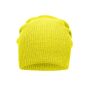 Knitted Long Beanie yellow