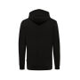 IQONIQ Jasper gerecycled katoen hoodie, zwart (L)
