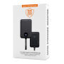 Magnetische 15W draadloze powerbank REEVES-WATTRON PLUS X - zwart Magnetische 15W draadloze powerbank REEVES-WATTRON PLUS X - zwart