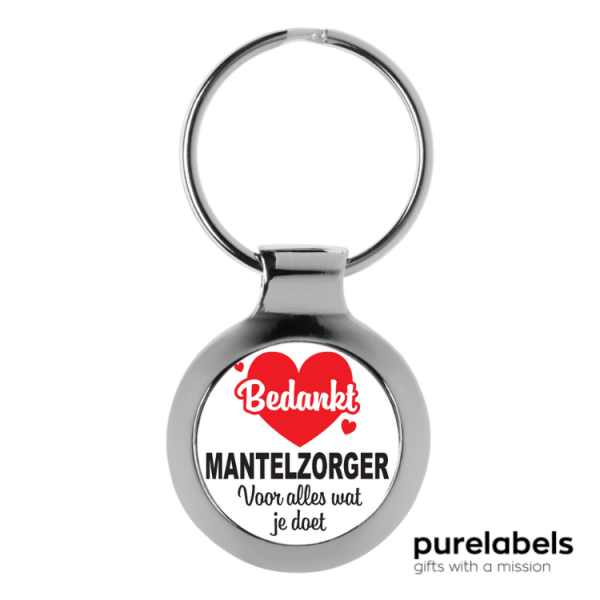 Sleutelhanger in giftbox | Mantelzorg | Origineel relatiegeschenk