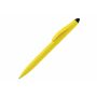 Balpen Touchy stylus hardcolour - Geel / Zwart