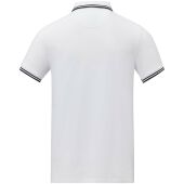 Amarago 200 g/m² tipping herenpolo met korte mouwen - Wit - XS Amarago 200 g/m² tipping herenpolo met korte mouwen - Wit - XS