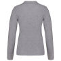 Piqué-damespolo lange mouwen Oxford Grey M Piqué-damespolo lange mouwen Oxford Grey M