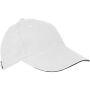 6-panel sandwich katoenen baseballcap 6-panel sandwich katoenen baseballcap
