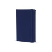 A6-notitieboek van PU met FSC-pagina's - Donkerblauw