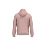Ecologische uniseks sweater met capuchon Petal Rose M