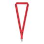 Polyester lanyard met reflecterende draden