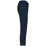 Ecologische enkellange chinobroek dames Navy Blue 36 FR