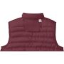 Pallas heren gerecycleerde geïsoleerde bodywarmer - Diep bordeauxrood - XS