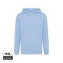 IQONIQ Rila lichtgewicht gerecycled katoen hoodie, sky blue (XS)