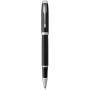 Parker IM rollerbalpen (zwarte inkt) - Zwart/Chroom