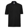 RUS Children's Classic Polycot. Polo, Black, 11-12jr