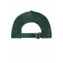 6 Panel Corduroy Cap Organic Cotton smoky green one size