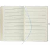Gerecycled notitieboekje A5 Bloom - wit