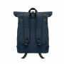 IREA - 600D polyester rolltop rugzak - Blauw