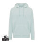 Iqoniq Trivor gerecycled polyester fleece hoodie, iceberg green (XS)