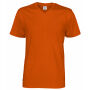 Cottover Gots T-shirt V-neck Man orange S Cottover Gots T-shirt V-neck Man orange S