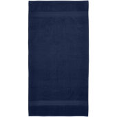 Amelia handdoek 70 x 140 cm van 450 g/m² katoen - Marineblauw