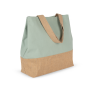Shopper van jute- & katoencanvas Sage / Natural One Size