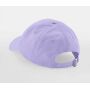 JUNIOR LOW PROFILE 6 PANEL DAD CAP, LAVENDER, One size, BEECHFIELD
